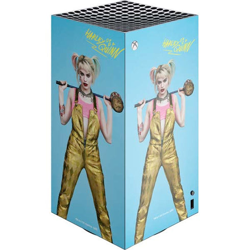 DC Comics Harley Quinn Movie Charcater Poster XBox Series X Digital Edition Console Skin